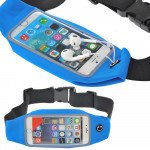 Wholesale iPhone 6s / 6 4.7 Universal Sports Pouch Belt (Blue)